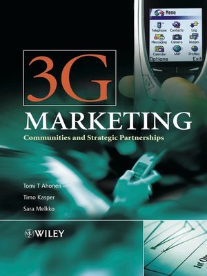 cover image of 3G Marketing